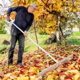 thumbnail image 2 of Costway Landscape Rake with 36" Head & 68" Handle Heavy-Duty Aluminum Leaf Rake for Lawns, 2 of 10