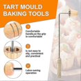 thumbnail image 4 of Malaysian Pie Tee Maker Egg Tart Mould 6 Hole Carbon Steel Baking Pan For Kitchen, 4 of 5