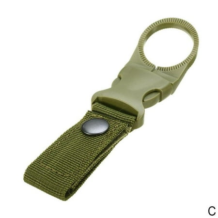 

Water Bottle Holder Clip Outdoor Camping Hiking Tactical Buckle Hanging G9J8