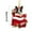 G, variant on Doghiosgha Dog Christmas Tree Ornament Xmas Decorations Dog Lovers Gift Hanging Decor for Holiday Party, 3.14", A
