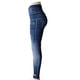 thumbnail image 2 of Qarigey Pantalones femeninos Leggings deportivos cintura alta melocotón cadera ropa de punto entrenamiento gimnasio traje correr diseño elegante de Prendas para la parte inferior del cuerpo L, 2 of 6