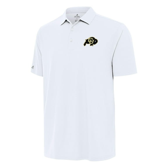 Men's Antigua White Colorado Buffaloes Era Polo
