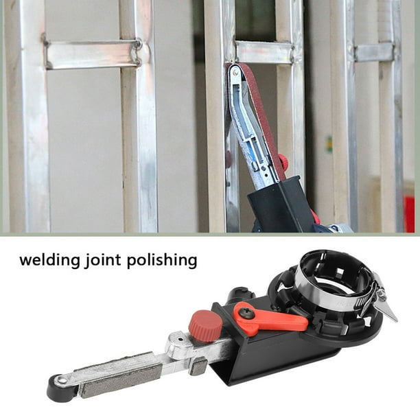 Kit De Adaptador De Lijado De Lijadora De Banda Práctica Duradera Liviana Para Molinería Angular De Vidrio Madera De Metal Plásticos Home Workshop