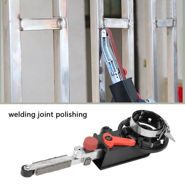 Kit De Adaptador De Lijado De Lijadora De Banda Práctica Duradera Liviana Para Molinería Angular De Vidrio Madera De Metal Plásticos Home Workshop