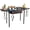 Side Sleeve, variant on SIXDAY 2-Burner Propane Gas Outdoor Stove with Side Shelves, Auto Ignition, Removable Legs & Regulator, 150,000 BTU
