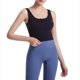 thumbnail image 3 of deportivo acolchado es de yoga de sin cables es únicos con tiras en la espalda para gimnasio negro L negro Salvador Sujetadores deportivos para mujer, 3 of 10