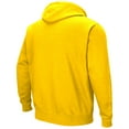 thumbnail image 3 of Men's Colosseum Maize Michigan Wolverines Sunrise Pullover Hoodie, 3 of 3