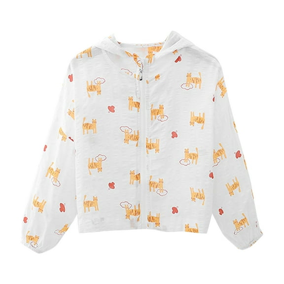 Eashery Lightweight Jacket for Girls Kids Girls' Winter Jacket Coat Baby Boys Girls Top Girls Jacket (White,10-12 Years)