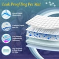 thumbnail image 6 of Puppy Pads 100 Count - 23.6" x 23.6"  Absorbent Leak-Proof Pet Training Essentials, 6 of 9