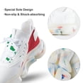 thumbnail image 7 of Map of Italy - Italian Flag Walking Shoes for Men Woman Lightweight Tennis Fashion Elastic Sports Shoes Cushion Basketball Shoes, 7 of 7