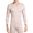 Nude, variant on Men Silk Thermal Underwear Shirts V Neck Mulberry Silk Lightweight Long Johns Base Layer Tops