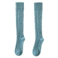 thumbnail image 6 of Compression Socks for Women - Knit Lace Over The Knee Long Socks, Soft Warm Material Elegant Retro Style, Fall Winter Versatile Socks for Wide Calf, 6 of 6