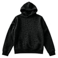 thumbnail image 3 of Leopard Hoodie for Women Oversized Y2k Print Hoodies Pullover Casual Trendy Hooded Fall Sweatshirts with Pockets(Black,M), 3 of 3