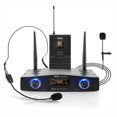 thumbnail image 1 of Pyle PDWM1988B Système de Microphone Portable Sans Fil Compact et Accessoires, 1 of 7