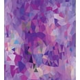 thumbnail image 3 of Ambesonne Polygons Duvet Cover Sets, Violet Toned Triangles, 2-Twin, Blue Violet Multicolor, 3 of 3