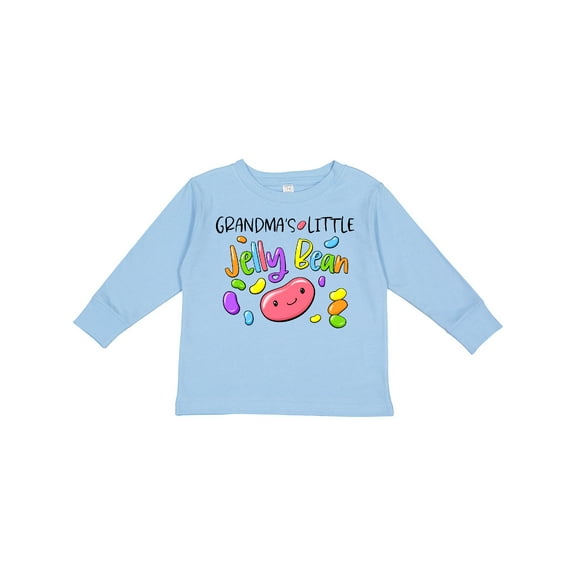 Inktastic Grandma's Little Jellybean Cute Easter Candy Boys or Girls Long Sleeve Toddler T-Shirt
