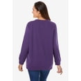 thumbnail image 3 of Woman Within Plus Size Printed Sweatshirt, 3 of 5