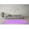thumbnail image 3 of Ahgly Company Indoor Round Oriental Purple Industrial Area Rugs, 7' Round, 3 of 4