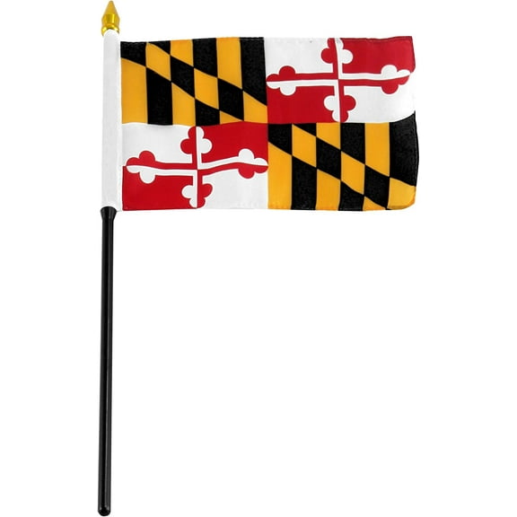 US Flag Store Maryland Flag, 4 by 6-Inch