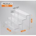 thumbnail image 2 of Gonice 4 Tier Acrylic Clear Display Riser, Display Stand for Perfume, Cupcake, Funko POP and Cosmetic, Display Shelf for Decoration and Organizer, 2 of 6