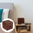 thumbnail image 4 of 1 caja de almacenamiento de escritorio vintage con cajones de madera (cuatro capas), 4 of 8