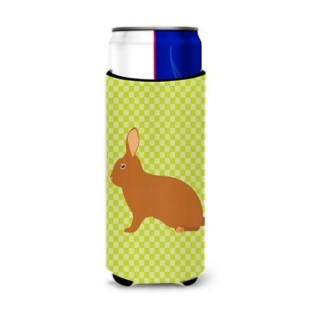 

Carolines Treasures BB7795MUK Rex Rabbit Green Michelob Ultra Hugger for Slim Cans