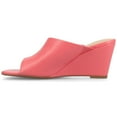 thumbnail image 2 of Journee Womens Clementine D'Orsay Wedge Sandals, 2 of 9