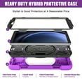 thumbnail image 2 of KIQ Shield Case for Samsung Galaxy A9 X110 8.7 inch Shockproof Heavy Duty Cover - Purple, 2 of 5