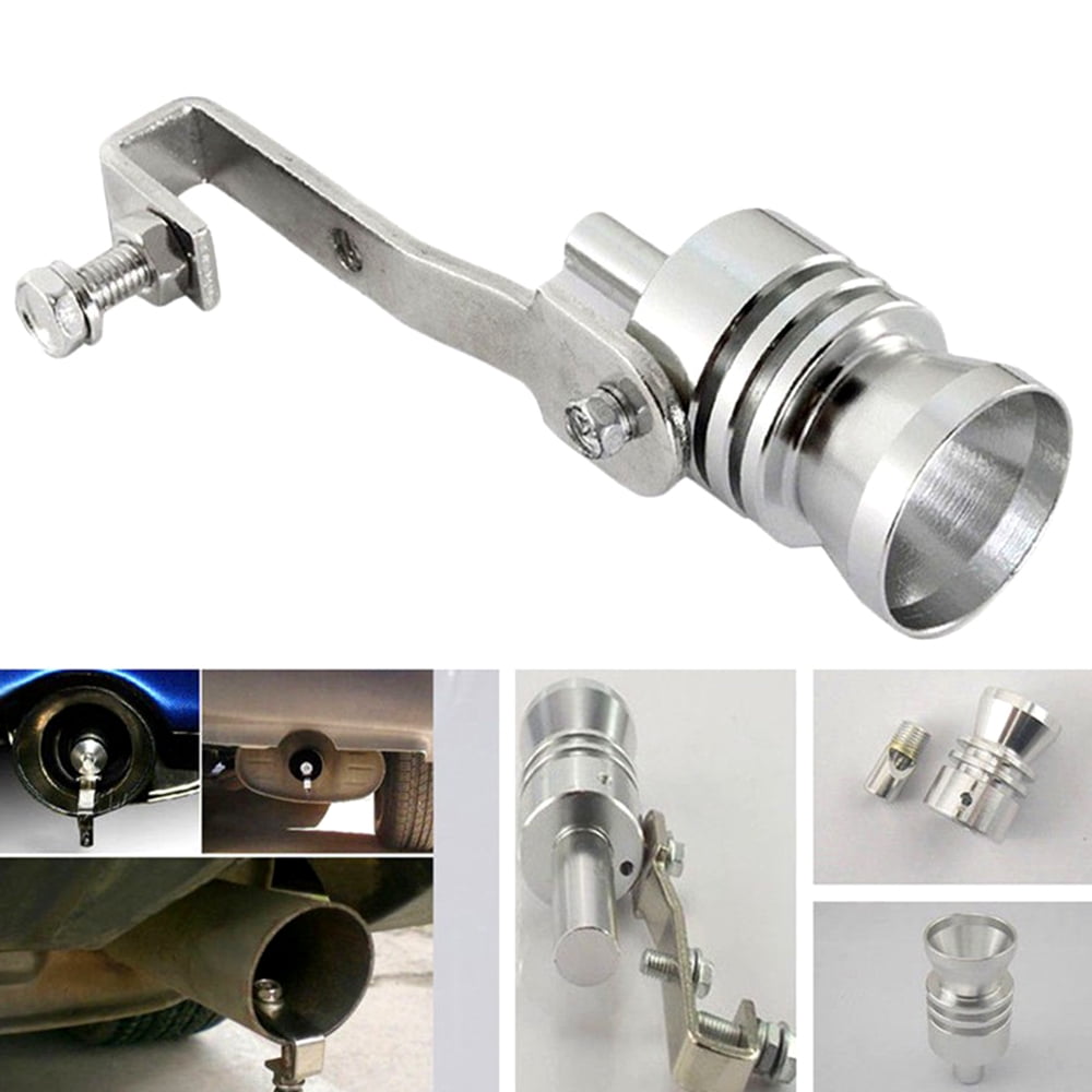 Harupink Tail Pipe Turbo Whistle Turbocharger Whistle Exhaust Pipe Sewage Whistle Valve