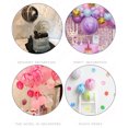 thumbnail image 3 of YAOMOBB Wedding Party Balloon Marble Agate Pattern Party Balloon Set Leakproof Decor for Wedding Party, 3 of 6