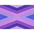 thumbnail image 1 of Ahgly Company Machine Washable Indoor Rectangle Transitional Purple Plum Purple Area Rugs, 2' x 3', 1 of 7