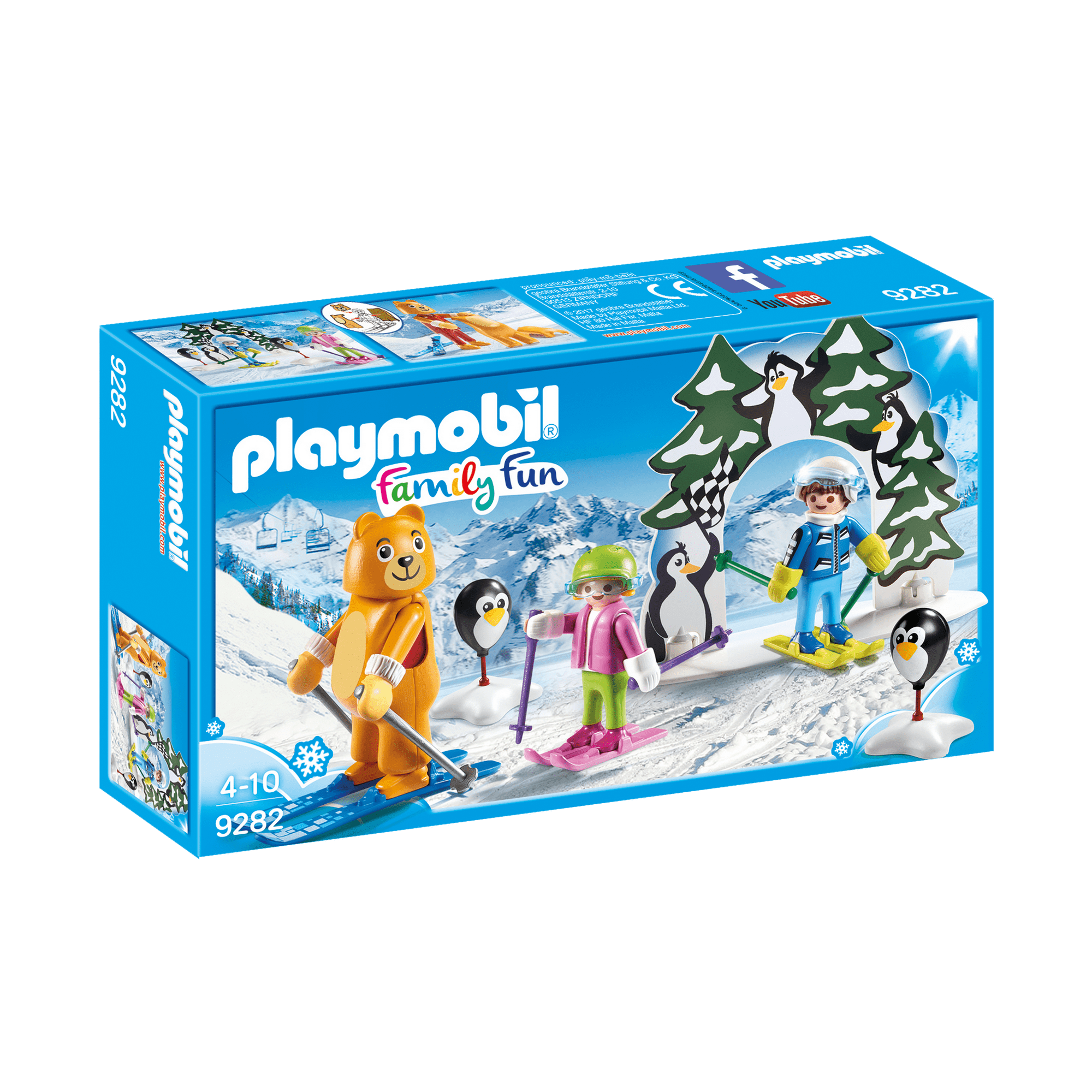 Fun Ski Casa Esqui Playmobil Playmobil 9280 Cabaña De Esquí