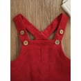 thumbnail image 3 of Baby Boy Girl Corduroy Overalls Suspender Bib Pants One-Piece Strap Jumpsuit, 3 of 6