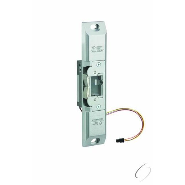 Adams Rite 74R1130 Ultraline Electric Strike for Rim Type Exit Device with 0.75 in. Latchbolt, Satin Aluminum