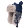 thumbnail image 2 of Men Hat Ohufall Men Women Unisex Adjustable Fleece Hat Scarf Windproof Two-piece Set, 2 of 2