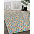 thumbnail image 2 of Ahgly Company Indoor Rectangle Patterned Dark Almond Brown Abstract Area Rugs, 2' x 5', 2 of 6