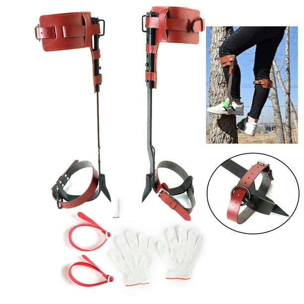 NICCOO Garden Tree Climbing Spikes Set Climbing Spikes and Harness for