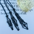 thumbnail image 4 of MANNYA Adjustable Empty Gemstones Stone Holder Necklace Metal Crystal Cage Necklace, 4 of 21