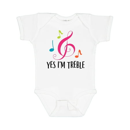 

Inktastic Choir or Marching Band Treble Music Gift Gift Baby Girl Bodysuit
