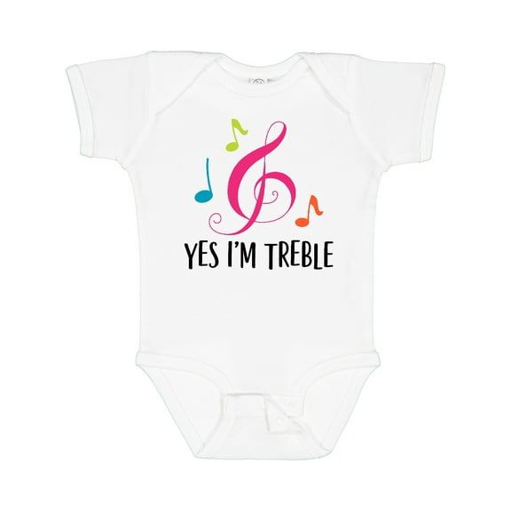 Inktastic Choir or Marching Band Treble Music Girls Baby Bodysuit