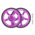 thumbnail image 1 of Mosiee Aluminium Rubber Folding Bike Easy Wheels Compatible With For Brompton, 1 of 7