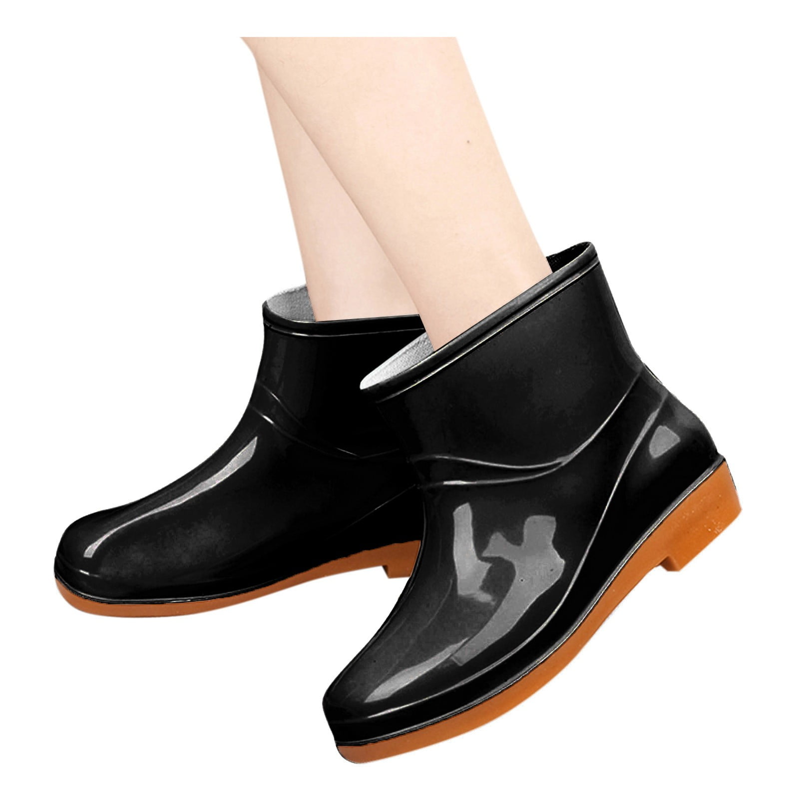 Shoe Round Waterproof Middle Rain Sneaker Men Toe Low Heeled Rain Designer Long Boots for Women Boots Buckle Women Women's Winter Mens Boots 8.5