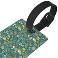 thumbnail image 3 of Kdxio Forest Flora And Fauna Luggage Tags Privacy Cover ID Label Suitcase Tags Identifiers For School Bags,Suitcases, 3 of 7