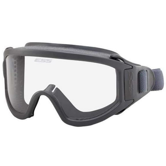 ESS Striketeam WF Wildland Goggles, Clear Lens One-Piece Wrap-Around Strap, No Face Padding