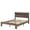 Dark Brown-Full, variant on Full Size Wood Bed Frame with Storage LED Light Headboard & USB,No Box Spring Needed and Easy Assembly Tool,Large Under Bed Storage,Dark Brown