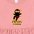 thumbnail image 4 of Inktastic Ninja in Training Girls Baby Dress, 4 of 5