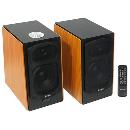 (2) Speaker Home Theater System For Vizio D-Series Television TV - Wood