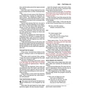 Nasb, Thinline Bible, Leathersoft, Black, Red Letter Edition, 2020 Text, Comfort Print, (Hardcover)
