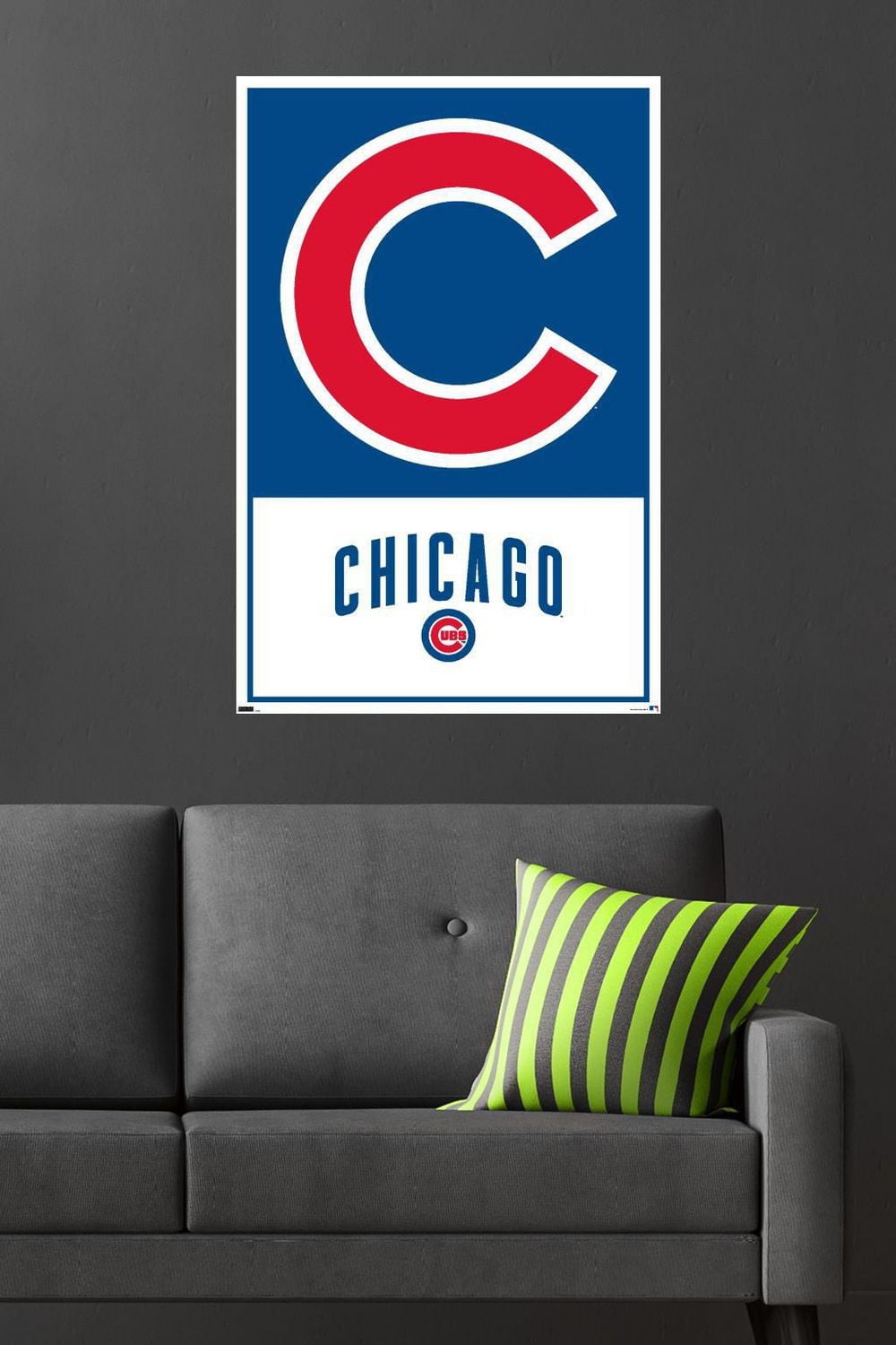 MLB Chicago Cubs - Logo 22 Wall Poster, 22.375" x 34"