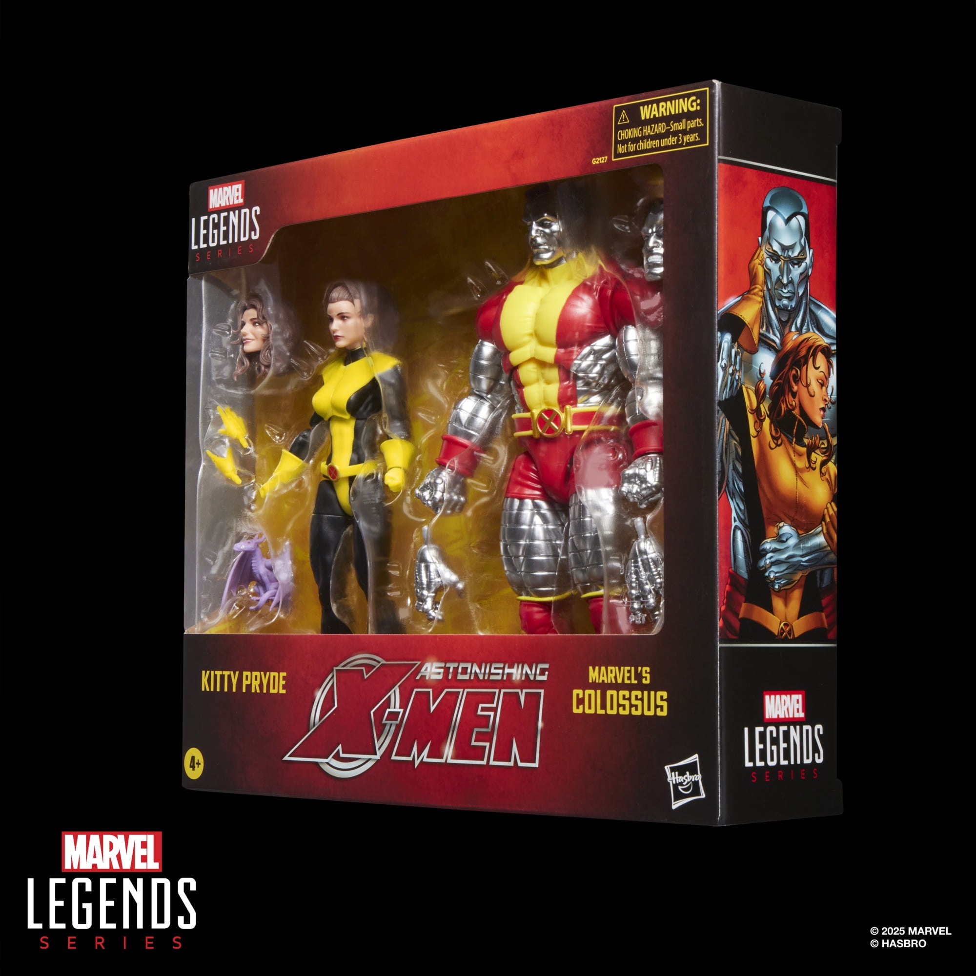 Marvel Legends Series X-Men Kitty Pryde & Marvel’s Colossus, Two 6" Action Figures